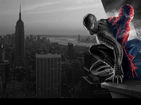 Spiderman 3 Black Suit Wallpapers - Wallpaper Cave