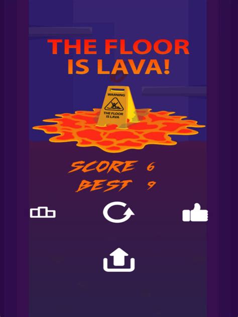 Floor is Lava Challenge (by Appnoxious, LLC) - App - Download Apps | AppsMeNow!