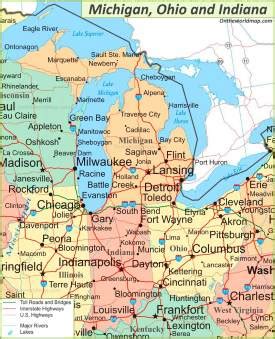 Michigan State Maps | USA | Maps of Michigan (MI)