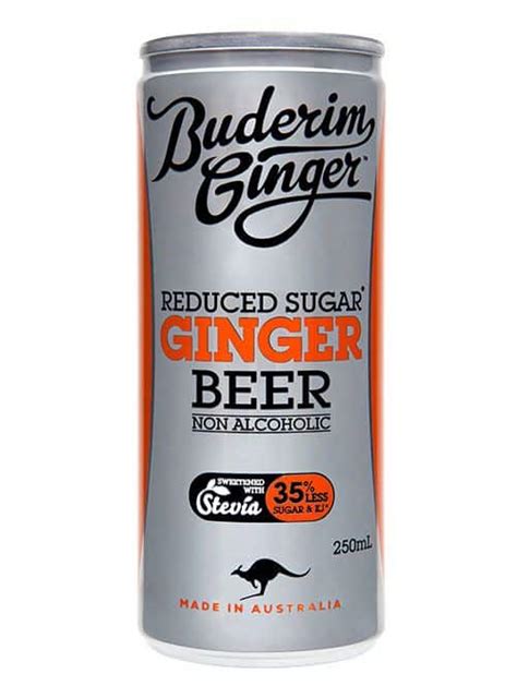 Buderim Ginger Reduced Sugar Ginger Beer - Ginger Factory Shop