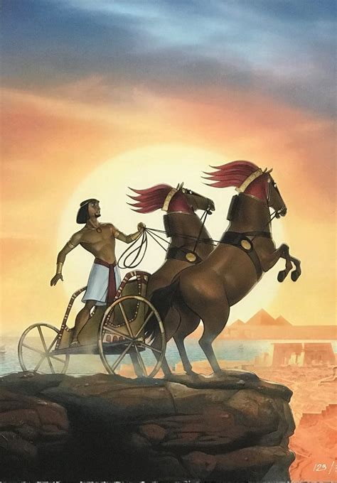 DreamWorks Prince of Egypt Moses Giclee on Paper - Artinsights Film Art ...