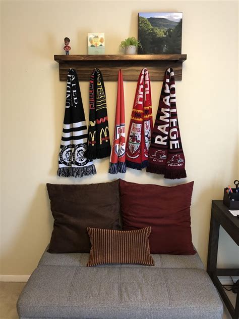 10 Awesome Soccer Scarf Display Ideas ⋆ Bright Stuffs