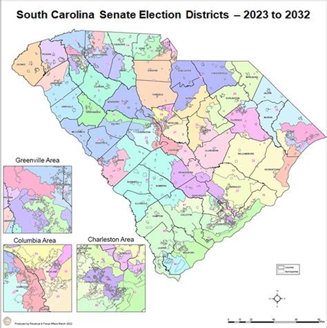 The South Carolina General Assembly - Election Districts Map #34 - 2023 ...