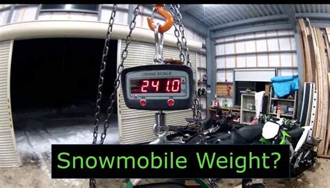 How much does a snowmobile weigh? - With Examples - First Snowmobile - Passionate about snowmobiling