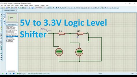 Bidirectional Level Shifter Schematic