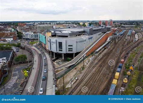 Aerial View of Doncaster Frenchgate Shopping Centre Editorial Stock ...