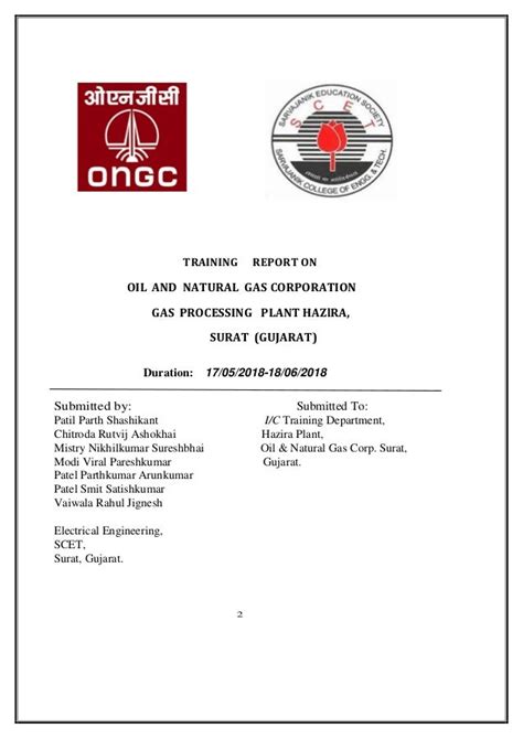 ongc summer internship project report,ongc report,ongc summer interns…