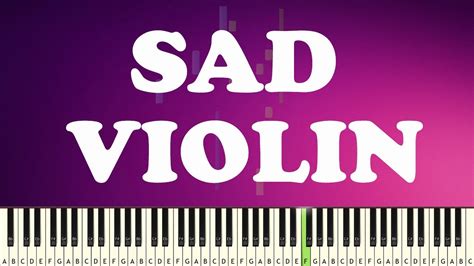 Sad Violin Meme - EASY PIANO TUTORIAL - YouTube