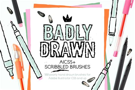 AI Scribble Brushes - Design Cuts