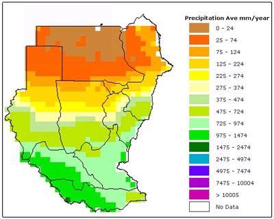 Sudan is a tropical climate. Summer temperatures often exceed 43.3 degrees Celsius about 110 ...