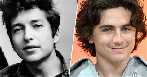 Timothée Chalamet Plays Bob Dylan in Photos from Movie 'A Complete Unknown'