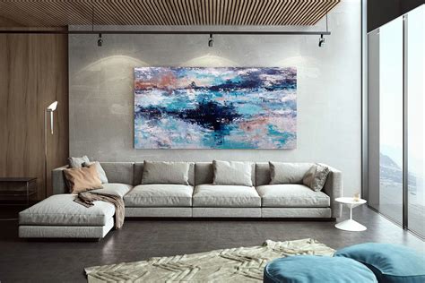 Extra Large Art On Canvas Art Deco Extra Original Painting,Painting On Canvas Modern Wall Decor ...