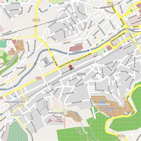 Wuppertal Map - Germany