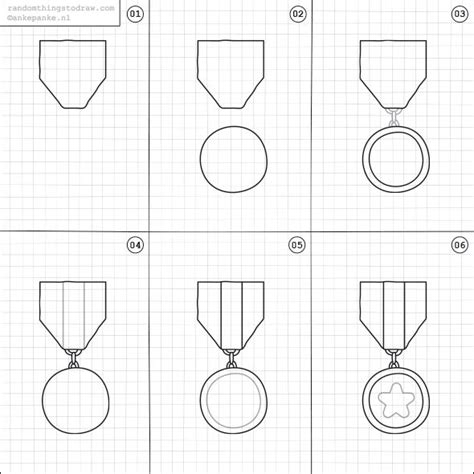 How to draw a medal. | Easy drawings, Doodle drawings, Drawings