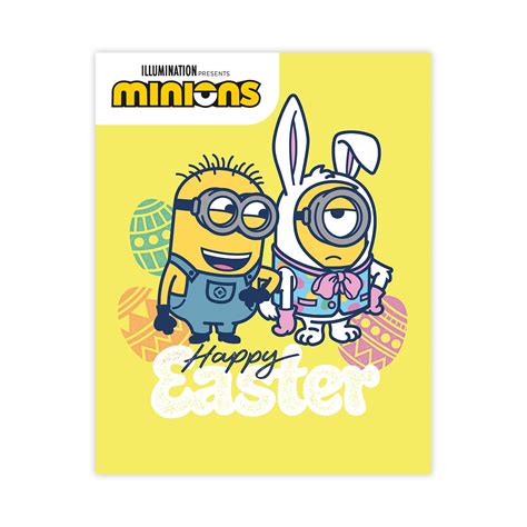 Minions Easter Stamp Pack - Gifts