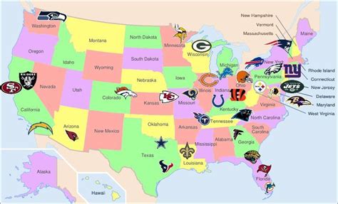 map of america nfl stadiums - Google Search | Nfl stadiums, Nfl, Nfl ...