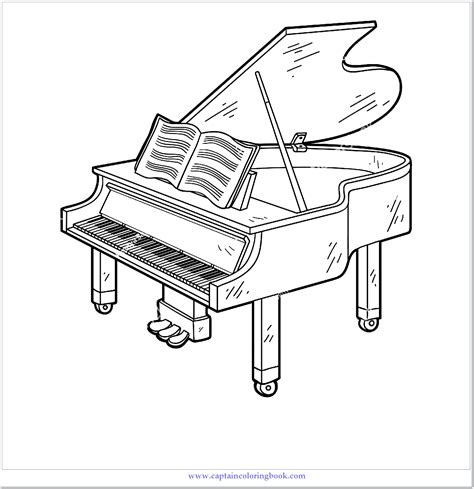 Color My Piano Printables - Printable Word Searches