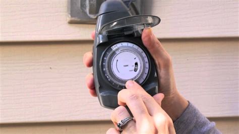 How To Set Outside Timer Lights | Homeminimalisite.com