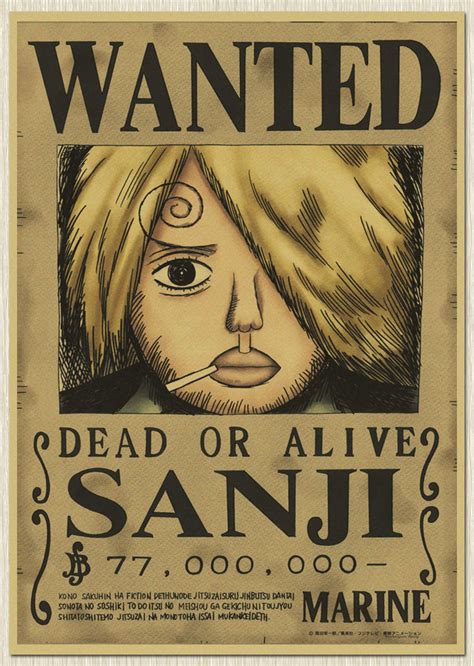 One Piece Wanted Poster Font