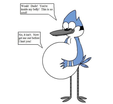 Mordecai Ate Rigby - Regular Show Fan Art (21617100) - Fanpop