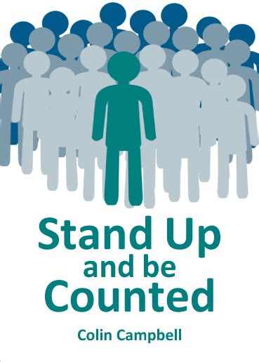 Stand Up and Be Counted CD by Colin Campbell | PDT Media