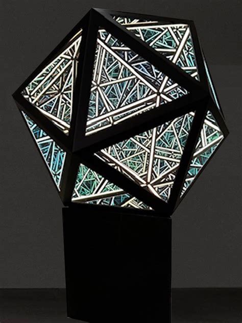 Anthony James, 34" Portal Icosahedron, 2023 | Melissa Morgan Fine Art