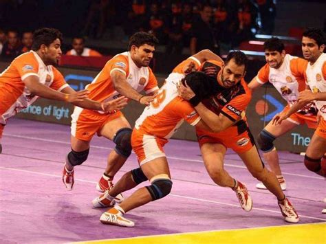 Pro Kabaddi 2016 Live Score (41-19 FT): Puneri Paltan VS U Mumba, Live ...