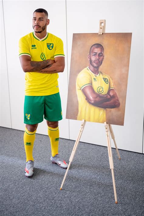 Norwich City FC Home Kit Launch — Phil Galloway Draws