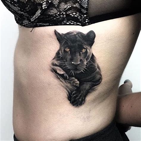 53 Cool Animal Tattoo Ideas - chic better | Panther tattoo, Black ...