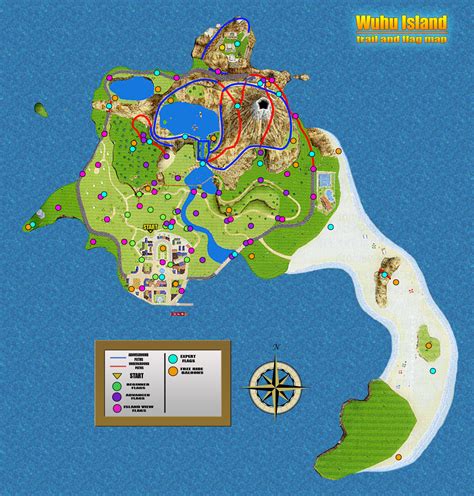 Image - Wuhu Island Map.jpg - The World of Chimera Wiki