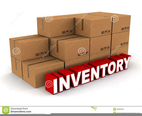 Counting Inventory Clipart