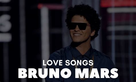 Bruno Mars Love Songs - Homme Band