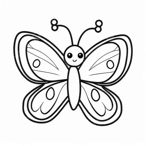 Desenho De Desenhando Uma Borboleta Para Colorir PNG , Desenho De ...