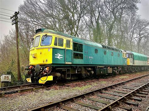 British Rail Class 33 Diesel Locomotive Photograph by Gordon James