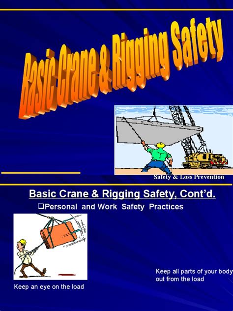 Crane & Rigging Safety | PDF | Crane (Machine) | Manufactured Goods