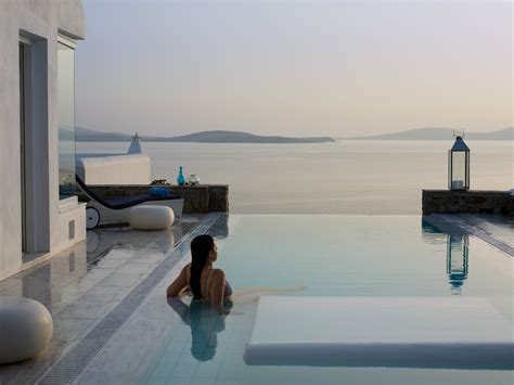 Grand Suite Private Pool at Mykonos Grand Hotel Photo from Agios Ioannis Diakoftis in Mykonos ...