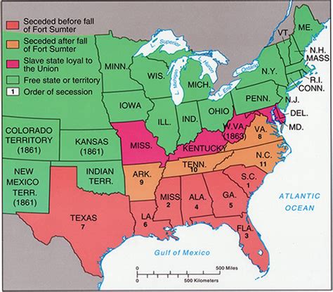 War Declared: States Secede from the Union! - Kennesaw Mountain ...