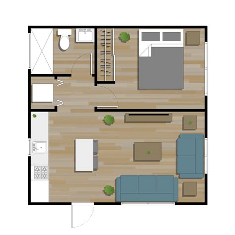 Small Pool House Plans 20x20