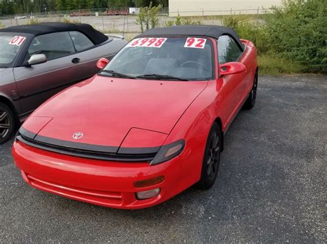 1992 Toyota Celica Convertible Red FWD Automatic GT for sale - Toyota Celica 1992 for sale in ...