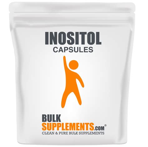 BulkSupplements.com Inositol Capsules, Vitamin B8, Insulin Resistance Supplements for Weight ...