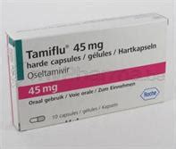 Pharmacie Parent SPRL : Substances actives - O - Oseltamivir - TAMIFLU 45 MG 10 CAPS