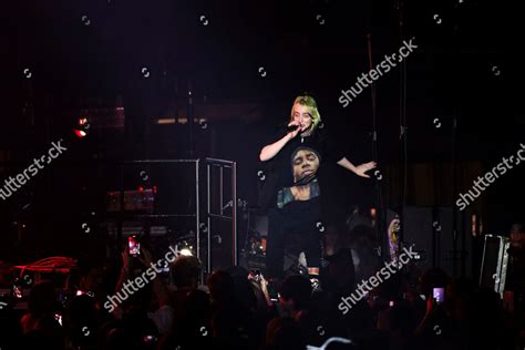 Billie Eilish Performs Live On Stage Editorial Stock Photo - Stock ...