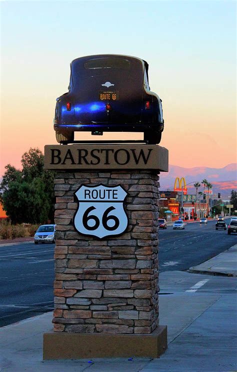 Route 66 Monument Barstow Photograph by Douglas Settle - Fine Art America