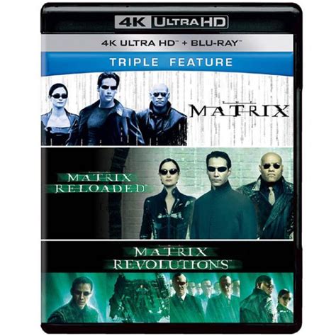 The Matrix Trilogy – 3 Movies Collection (4K UHD + HD) – Buy Online Latest Blu-ray, Blu-ray 3D ...