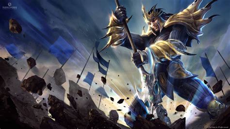 Jarvan IV New splash art in progress! LoL | League of legends, Play league of legends, Lol ...