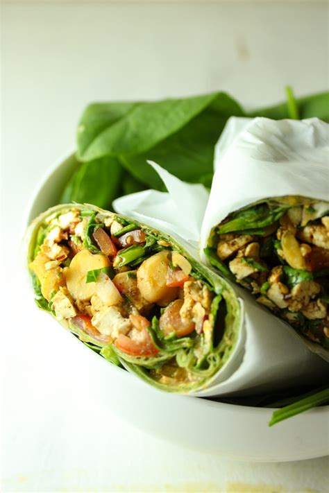 green-goddess-tofu-veggie-wraps-1 - The Fitchen