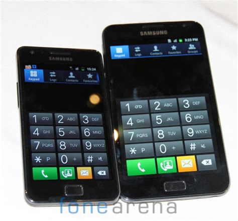 Samsung Galaxy Note Comparison Photos