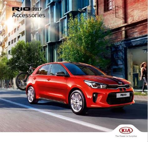 Accessoire Brochure Rio 2017 - KIA Accessoires