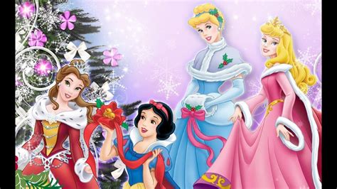 Soundtrack - Disney princesses Christmas song! - YouTube