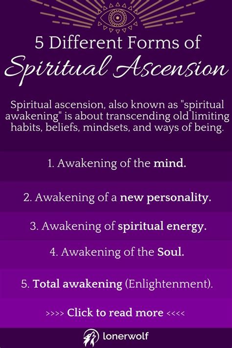 5 Different Forms of Spiritual Ascension - Which Have You Experienced? ⋆ LonerWolf